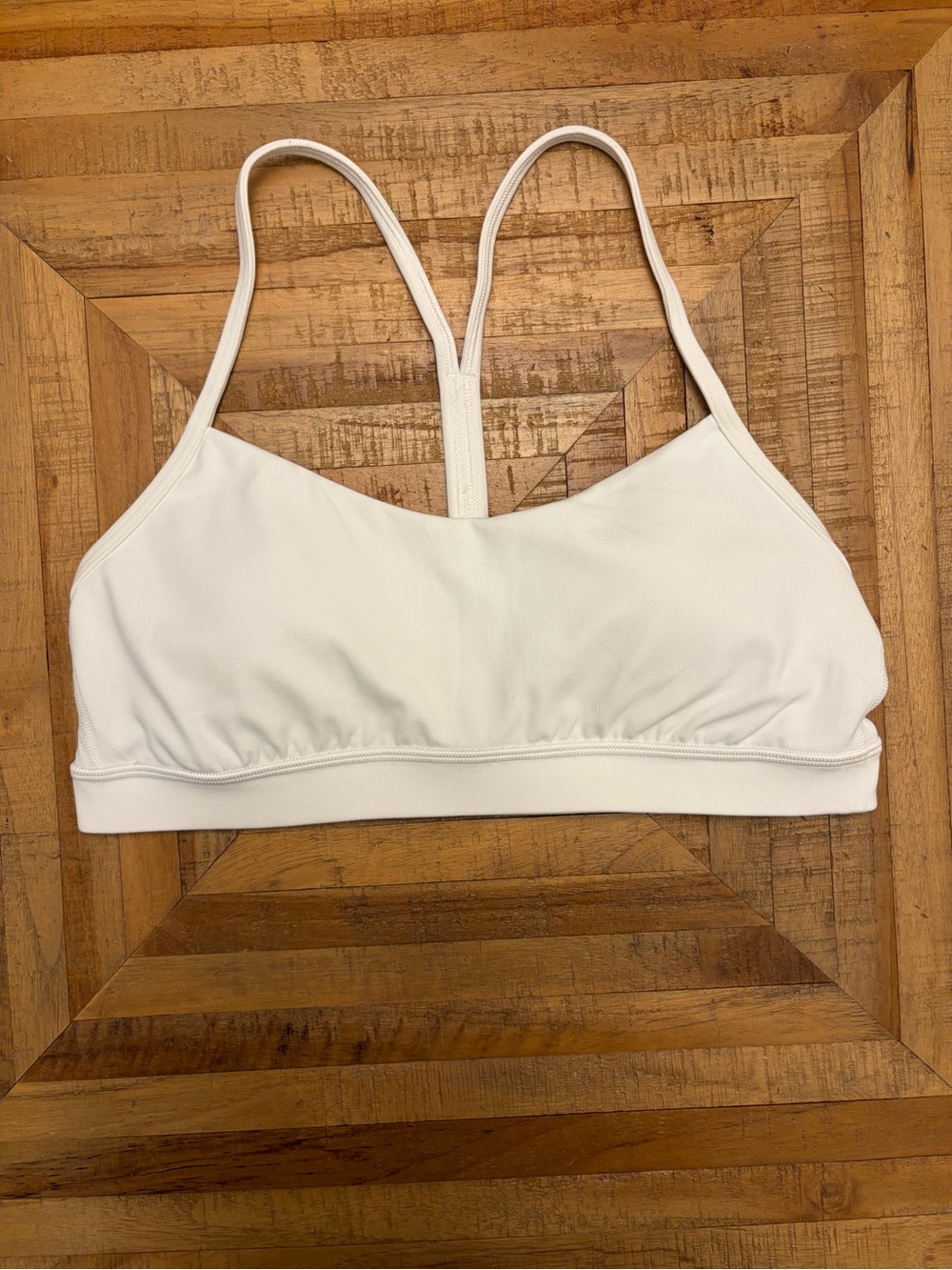 lululemon athletica White Flow Y Sports Bra